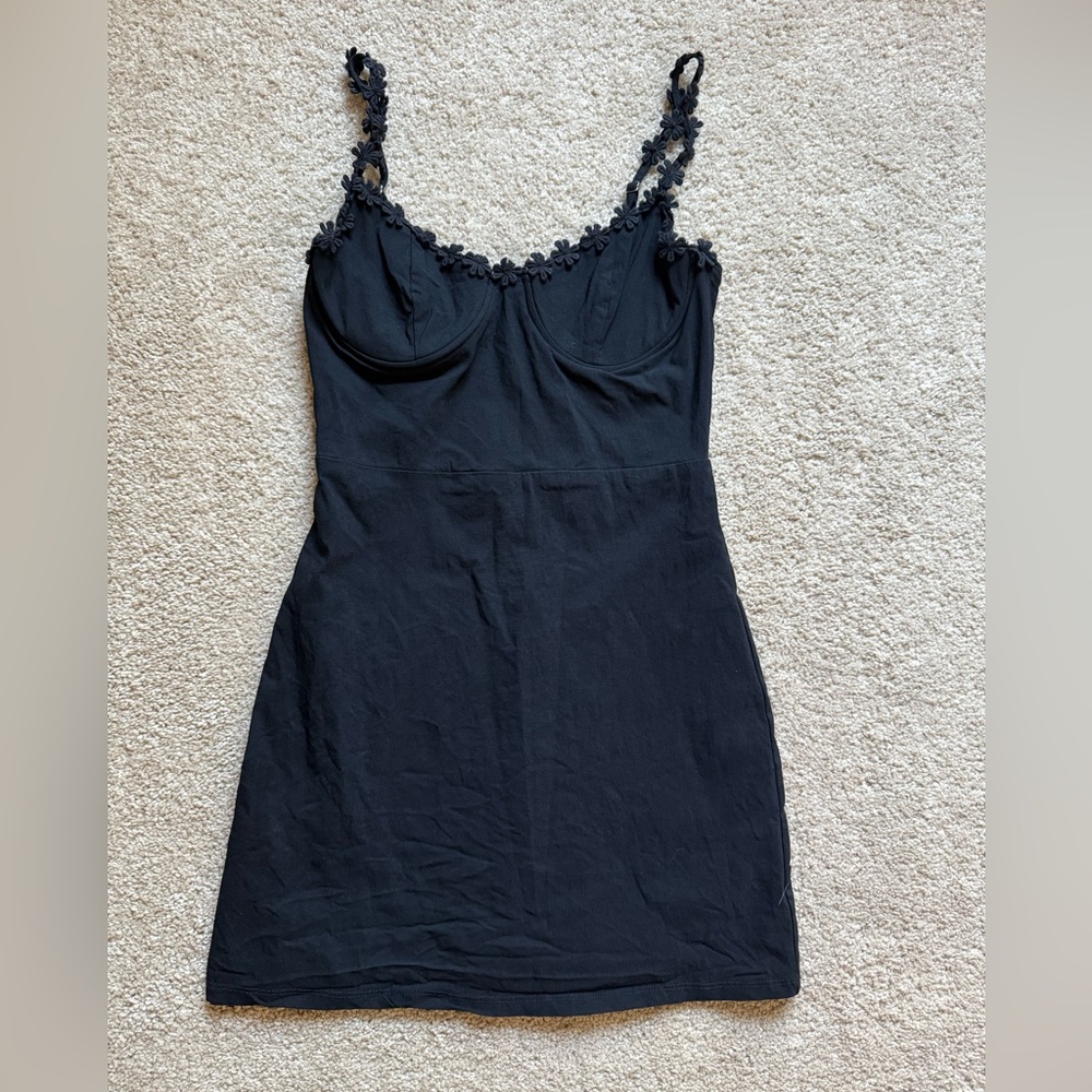 Black mini dress!